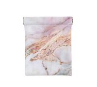 Almohadilla de mármol de Oro Blanco Mármol Rosa, Squeeze Top Wallet Bolsa de Almacenamiento para Mujer Monedero pequeño Bolsa de Cambio