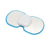 Almohadilla De Masaje Cervical, Parche De Masaje Cervical Portátil Muscle Relax Mini Inteligente 10 Engranajes Para Viajes (Blanco)
