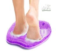 Almohadilla de masaje de baño más grande, ventosa de silicona, bañera de pies con masaje de plástico grueso, masajeador de pies para pedicura, relajación y desintoxicación