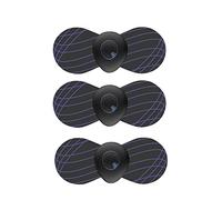 Almohadilla de masaje Masajeador Estera Masaje ajustable, Mini masajeador portátil Parche Regalo para brazos Cuello Hombro Espalda Cintura Piernas Estimulador muscular,3pcs
