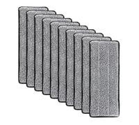 Almohadilla De Microfibra For Fregona, Repuesto Lavable, Pulverizador, Polvo, Limpieza Del Cabezal Del Hogar, Color Gris, Alta Absorbencia, Antiarañazos(10pcs)