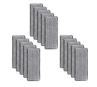 Almohadilla De Microfibra For Fregona, Repuesto Lavable, Pulverizador, Polvo, Limpieza Del Cabezal Del Hogar, Color Gris, Alta Absorbencia, Antiarañazos(15pcs)