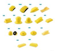 Almohadilla de molienda manual resistente con núcleo de espuma de poliuretano elástico para absorción de impactos y reducción de vibraciones durante operaciones de pulido extendidas (50 x 100 mm)