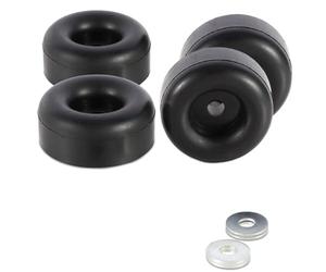 Almohadilla de montaje de duradera para reducción de vibraciones Minimización de ruido en compresores de aire Almohadilla de redonda con pies amortiguadores de 1x2, 5