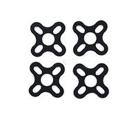 Almohadilla de montaje suave para Motor, amortiguador espaciador, amortiguador antivibración para Dron de carreras RC, Compatible con Motor serie 13, 14, 15, juego de 4 y 20 piezas(20PCS BLACK)