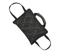 Almohadilla de mordida para mascotas, juguete de entrenamiento de Tug War, duradera con asas dobles, herramienta de ejercicio para masticar perros medianos y grandes para jugar interactivamente