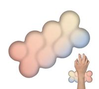 Almohadilla de muñeca para teclado, almohadilla de teclado,Cojín de mano de gradiente - Alfombrilla de soporte de de mecanografía fácil para computadora, computadora portátil, hogar y escuela