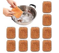 Almohadilla De - No Raya Doble Cara Paño De Cocina | Estropajos De Cocina para Platos,para La Familia Hombres Y Mujeres Ollas Y Sartenes Vidrio Y Cerámica Y