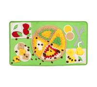 Almohadilla de olfateo para Cachorros, Juguetes interactivos de para Gatos, tapete de Entrenamiento portátil Antideslizante para Entrenamiento y liberación de estrés