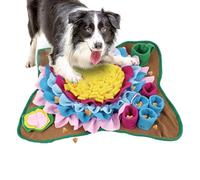 Almohadilla de olfateo para mascotas, reducción rápida de engullido, diseño táctil de textura suave, base antideslizante + almacenamiento plegable, material sintético lavable a máquina, para golosinas