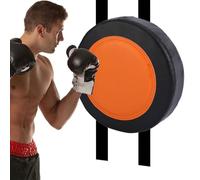 Almohadilla de Pared de perforación | Wall Target Punch Saco de Boxeo Cuero PU - Equipo de Gimnasia de Altura Ajustable para un Entrenamiento cómodo Taekwondo Boxeo