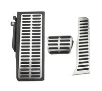 Almohadilla de pedal de freno para pedales de coche para V&W para Passat B6 B7 R36 para Line CC para Sko&da para excelente acelerador LHD cubierta de pedal de freno (color: con descanso)