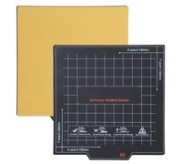 Almohadilla de película para plataforma de cama caliente de 18/23,5/31 cm para impresora 3D, placa inferior flexible, adhesivo para cama caliente antideformación