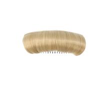 Almohadilla de pelo invisible y esponjosa, pinzas de pelo de volumen, clip de pelo natural para volumen, invisibles para el pelo de moño falso,