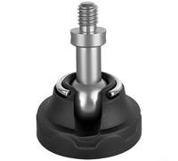 Almohadilla de pie de trípode de goma compatible con soportes de telescopio roscados de 3/8 pulgadas para minimizar la vibración durante imágenes de larga exposición (3 piezas)