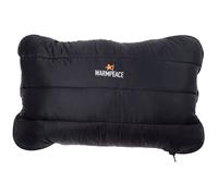 Almohadilla de plumón Warmpeace Almohada de pluma con cremallera Color: negro