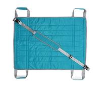 Almohadilla de posicionamiento para cama con 4 asas reforzadas, sábana de transferencia de paciente, almohadilla de reposicionamiento transpirable para un movimiento seguro del