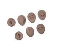 Almohadilla De Práctica Cejas Texturizada Piel Silicona Reutilizable Profesional 7 Piezas En Variaciones Tonos Naturales Kit Entrenamiento Bordado Silicona
