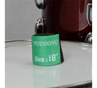 Almohadilla de práctica de batería para platillos de 12, 14, 16, 18, 20 pulgadas, amortiguador elástico para control de sonido de percusión, silenciador con anillo ajustable reutilizable (18 pulgadas)