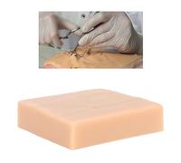 Almohadilla de práctica de sutura mejorada Modelo de piel de entrenamiento médico de silicona reutilizable, De Sutura De Piel De Silicona Duradera | Completo para Estudiantes De Medicina