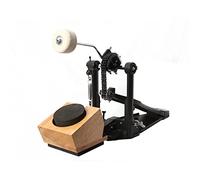 Almohadilla de práctica para bombo Janerock con mazo de tambor (pedal no incluido)