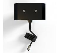 Almohadilla de prensa de tapa para máquina de prensa de calor, área de calefacción de 5.5 x 3 pulgadas, 110 V/220 V, construcción de silicona de hierro de aluminio, accesorio de transferencia de calor