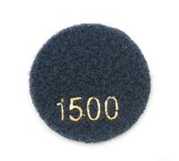 Almohadilla de pulido de 50 mm, 50 mm, apto para granito, mármol, cuarcita, piedra, lijado, disco de resina de esmeril de grano 503000 para azulejos (grano 1500)