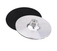 Almohadilla de pulido de aluminio para rosca M14 compatible con almohadilla trasera de amoladora angular de 125 mm diseñada para pulido y uso de pulidor de aire