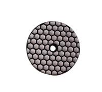 Almohadilla de pulido de diamante de grano 50-3000 de 3"- 6" - Disco de pulido seco/húmedo for hormigón de granito de mármol(1500,4 inches)
