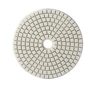 Almohadilla de pulido de diamante en seco Almohadillas de pulido de diamante de diámetro 4 pulgadas/100 mm Almohadilla de pulido de diamante húmedo para piedra de mármol de granito (300)