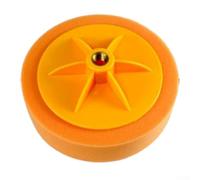 Almohadilla de pulido de esponja de 6 pulgadas, para disco de pulido roscado M14 de 150 mm para encerar y pulir el coche, compatible con amoladoras angulares y pulidoras (azul)