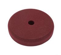 Almohadilla de pulido de espuma de 7 pulgadas, disco de pulido de esponja para cera de coche y eliminación de arañazos con compatibilidad con pulidor (rojo)