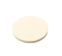 Almohadilla de pulido de fieltro de lana, 75-175 mm de diámetro, 12 mm de grosor, material de lana fina para vidrio, acero inoxidable, madera, mármol, instrumentos, Las(3 pulgadas)