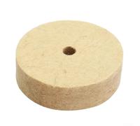Almohadilla de pulido de fieltro de lana de 3 pulgadas para herramienta giratoria, disco de rueda de pulido para acabado de metal, acero inoxidable, aluminio, vidrio, cerámica y mármol