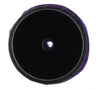 Almohadilla de pulido de lana de 6 pulgadas, color morado, disco de pulido de fibra larga con respaldo de esponja para pintura de coche, vidrio o acabado de muebles, compatible con pulidor