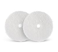 Almohadilla de pulido de microfibra SPTA, 2 piezas de 150 mm Almohadilla de pulido de microfibra Aplicador de esponja Limpiador de pintura para pulir cera