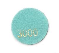 Almohadilla de pulido en seco de 2 pulgadas de 50 mm para disco de pulido de piedra de mármol de granito, resina de esmeril de grano 50-3000 para molienda en seco eficiente y alisado (grano 3000)