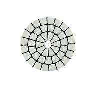 Almohadilla de pulido en seco de diamante de 2 pulgadas y 50 mm for mármol, granito, cuarcita, vidrio, pulido, rectificado en seco, piezas de herramientas eléctricas(Grit 200,10pc)