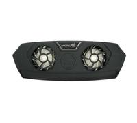 Almohadilla de refrigeración Arctic NC 2 ventiladores 6 cm Negro