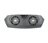 Almohadilla de refrigeración Arctic NC 2 ventiladores 6 cm Plata