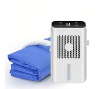 Almohadilla De Refrigeración | Colchón refrigerado por Agua con Pantalla LCD | Refrigeración por Circulación De Agua | para Uso doméstico y Dormitorio(W70cmxL160cm/W27inxL63in)