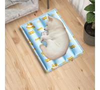 Almohadilla de refrigeración de hidrogel para mascotas diseñada para perros y gatos para vencer el calor del verano (C 40 x 50 cm)