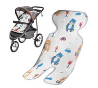Almohadilla de refrigeración para cochecito, almohadilla enfriadora de asiento de cochecito de seda helada, forro de asiento súper ligero para sillas de bebé, cochecitos, asientos de niños, cunas,