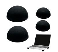 Almohadilla de refrigeración para laptop, pequeña almohadilla de hemisferio de silicona portátil para enfriar, soporte de refrigeración antideslizante multifuncional, elevador de hemisferio estable