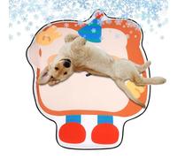 Almohadilla de refrigeración para Mascotas, Esterilla de refrigeración Transpirable para Dormir, Impermeable, cómoda, para Interior, Animales pequeños, Cachorros, Clima, para Vivir y Viajar,