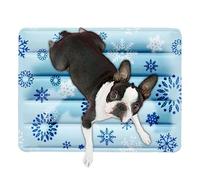 Almohadilla de refrigeración para perros, alfombrilla de enfriamiento para perros, resistente a los arañazos, reutilizable, para uso en climas cálidos, para razas pequeñas, medianas y grandes