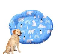 Almohadilla de refrigeración para Perros genérica - Cooling Pad | Washable and No Libera Animal Coolingg Mat para sofá y Cama, Perros Grandes y Gatos, Pet Pad for Hot Weather, Summer, Car
