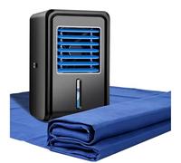 Almohadilla De Refrigeración para Uso en Verano, Colchón refrigerado por Agua, Control Remoto, Control del Nivel De Agua, para Sudores nocturnos(W70cmxL160cm/W27inxL63in)
