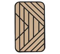 Almohadilla de reparación de fußmatte automática - PVC Teppichschutz Matte, Verschleißfestes Fußstützenpolster, Rutschhemmendes Fersenkissen | 25 x 33 cm Bodenmat Einsatz mit Nähzubehör für Auto LKW