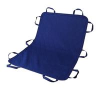 Almohadilla de reposicionamiento e incontinencia para pacientes postrados en cama, almohadilla lavable de doble uso para ancianos con incontinencia urinaria (azul, 80 x 120 cm)